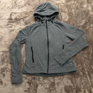 GAP Hoodie Women’s Size S Gray Full-Zip Hoodie